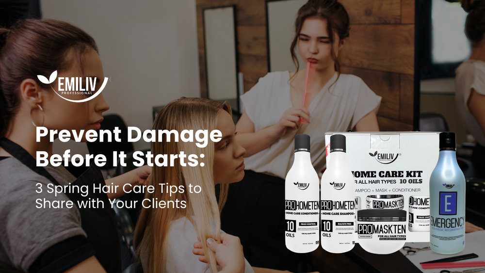 Prevent Damage Before It Starts: 3 Spring Hair Care Tips to Share with Your Clients