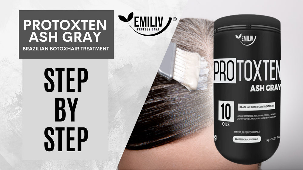 STEP BY STEP: Protoxten Ash Gray Brazillian Botox Hair Treatment
