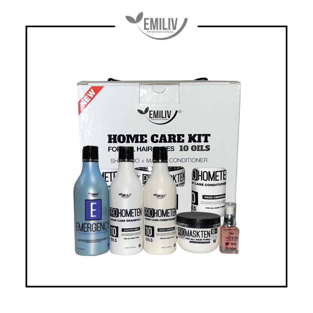 Emiliv Professional™ ULTIMATE RECONSTRUCTOR KIT - Homecare Kit + Emergency Polymedic Reconstructor and ProOilTen