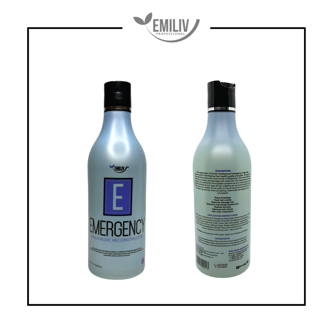 Emiliv Professional™ EMERGENCY POLYMEDIC RECONSTRUCTOR 500 ml / 16.9 fl. oz.