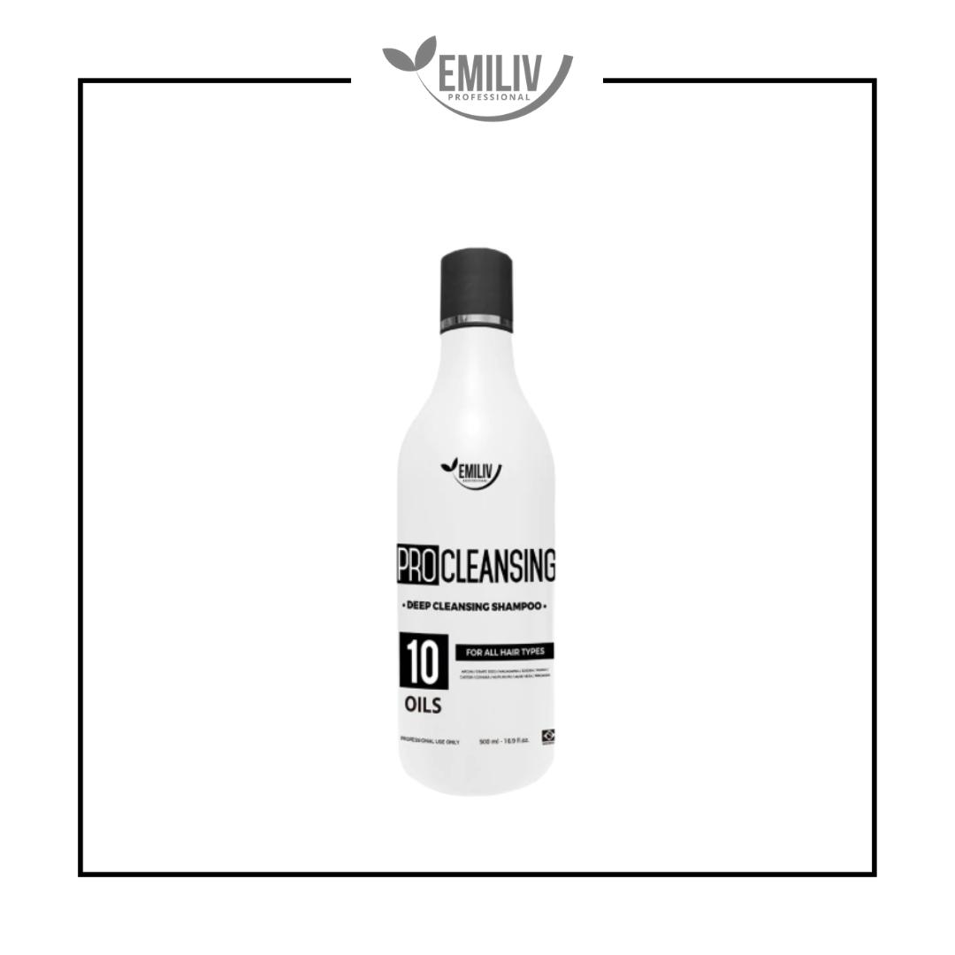 Emiliv Professional - PROCLEANSING - Deep Cleansing Shampoo 500 ml / 16.9 fl. oz.