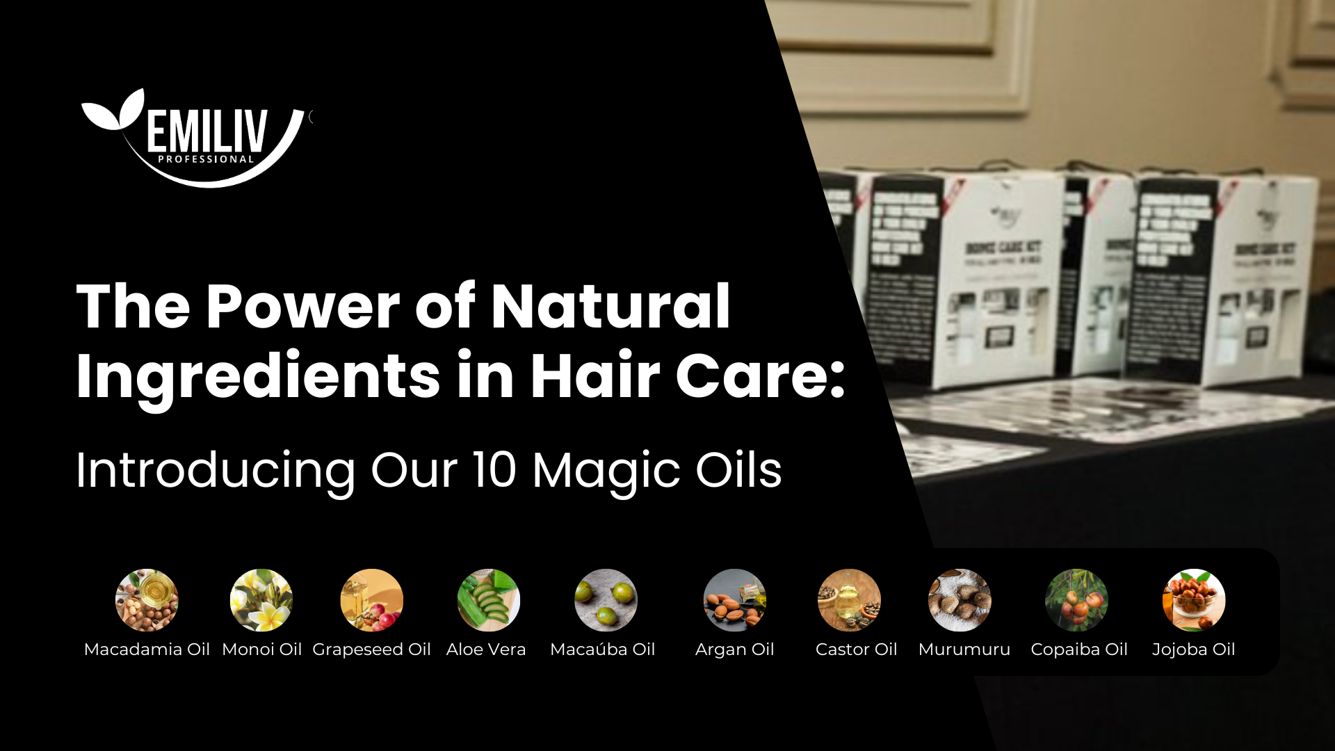 The Power of Natural Ingredients in Hair Care: Introducing Our 10 Magic Oils