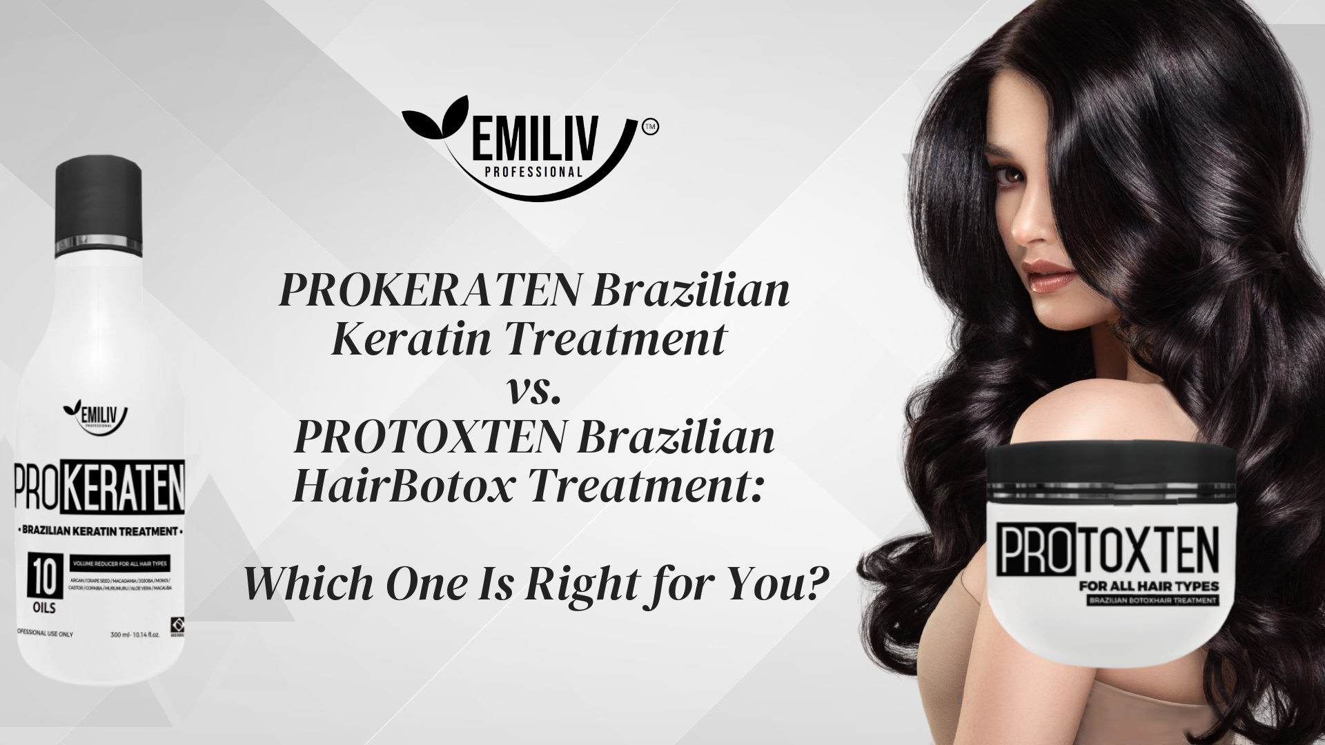 PROKERATEN Brazilian Keratin Treatment vs. PROTOXTEN Brazilian