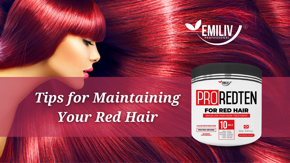 Tips for Maintaining Your Red Hair