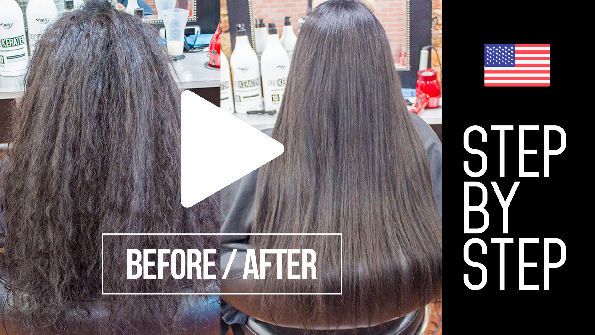 Step By Step - PROKERATEN - Brazilian Hair Treatment