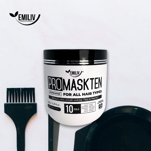 Emiliv Professional - PROHOMETEN 10 Oils - Home Care - Mask 500g - 16.9 fl.oz