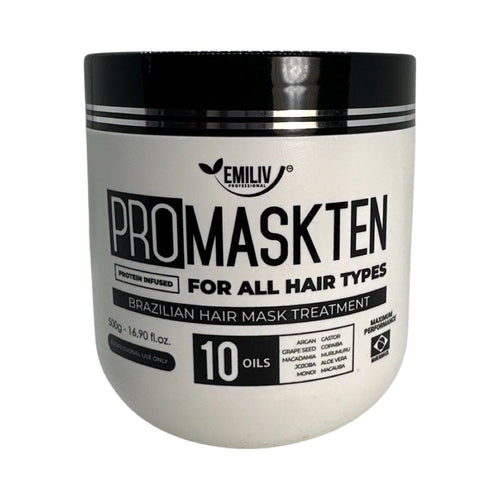 Emiliv Professional - PROHOMETEN 10 Oils - Home Care - Mask 500g - 16.9 fl.oz