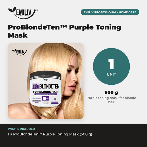 ProBlondeTen™ Purple Toning Mask | 500 g