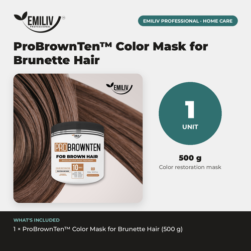 ProBrownTen™ Color Mask for Brunette Hair | 500 g