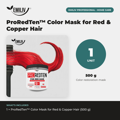 ProRedTen™ Color Mask for Red & Copper Hair | 500 g